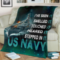 US Navy 3D All Over Printed Blanket