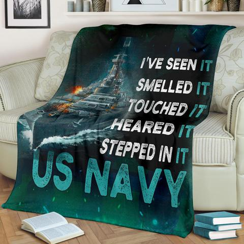 US Navy 3D All Over Printed Blanket