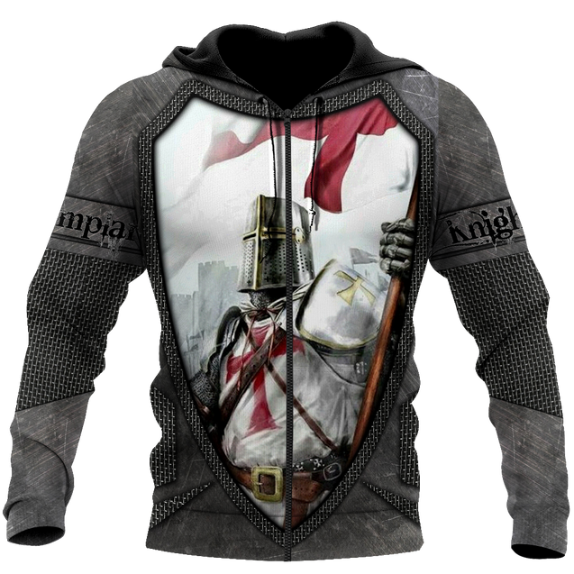 Premium Knight Templar All Over Printed Shirts For Men And Women MEI