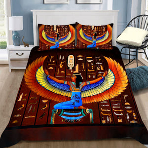 Ancient Egyptian Ma'at Bedding Set HHT26062004-Bedding-MP-Twin-Vibe Cosy™