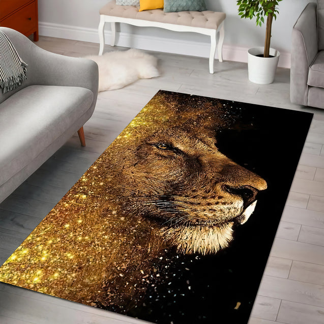 Gold Lion Combo Rug