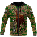 3D Unisex Hoodie Deer Hunting