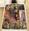 Beautiful Lion Couple Quilt Blanket HHT13082003-MEI