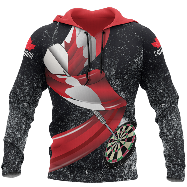 Canada Darts Pullover Hoodie PL-Apparel-PL8386-Hoodie-S-Vibe Cosy™