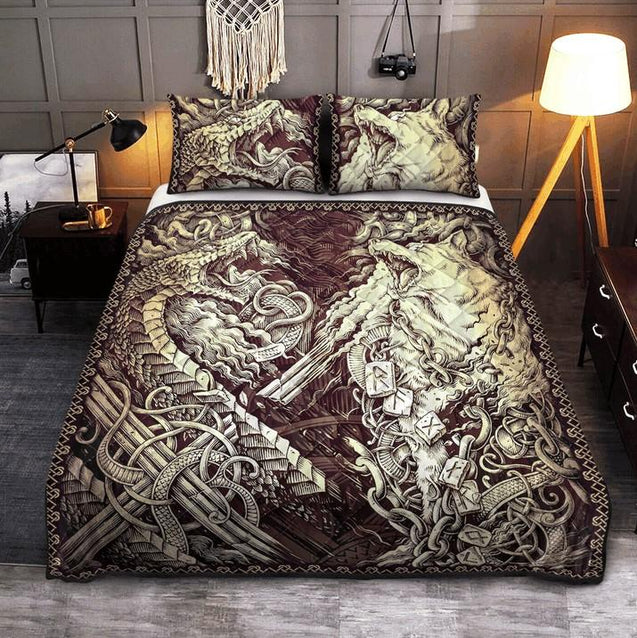 Viking Quilt Bedding Set