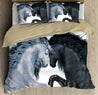 Black Horse And White Horse Bedding Set TAHR8S-Quilt-TA-Twin-Vibe Cosy™