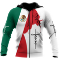 Mexico Jesus 3D All Over Printed Unisex Hoodie