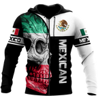 Mexican Skull 3D All Over Printed Shirts For Men and Women DQB10102001