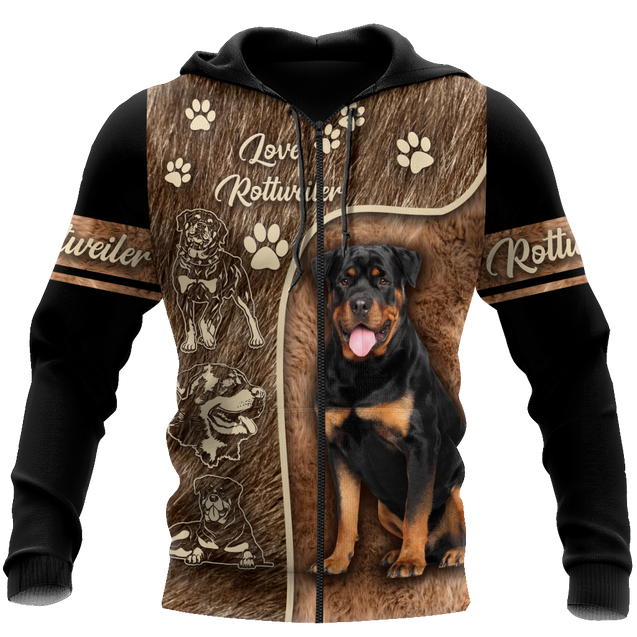 Rottweiler 3d unisex shirt TNA11022001