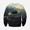 3D AOP Printed Eagle Clothes-Apparel-Phaethon-Sweatshirt-S-Vibe Cosy™