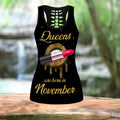 November-Queens Are Born In November Combo Tank Top + Legging DQB08082013S