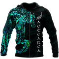 Horse Aotearoa Maori manaia 3d all over printed shirt and short for man and women-Apparel-PL8386-Zipped Hoodie-S-Vibe Cosy™