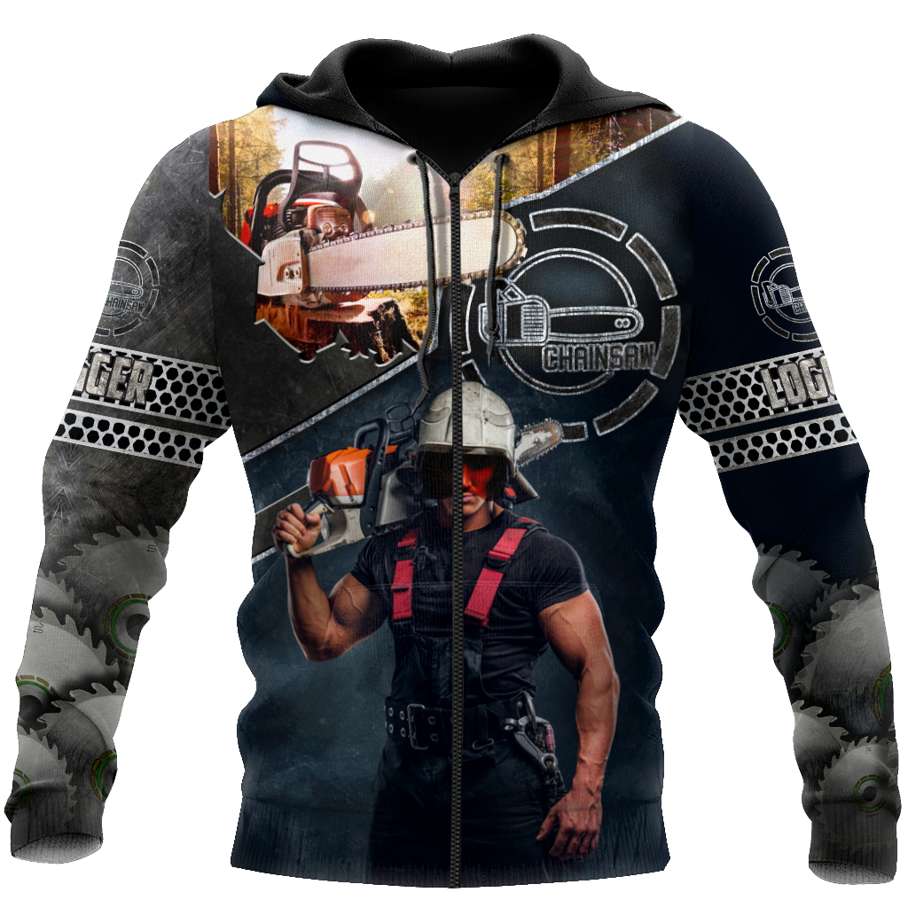 3D Premium Chainsaw Logger  Unisex Shirts TNA11052001