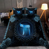 Chai Hamsa Hand All Over Printed Bedding Set MEI