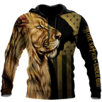 God Bless American - Lion Over  Unisex Shirts