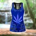 Hippie Royal Blue 3D All Over Printed Hoodie Shirt by SUN HAC280303-Apparel-SUN-Hollow Tank Top-S-Vibe Cosy™