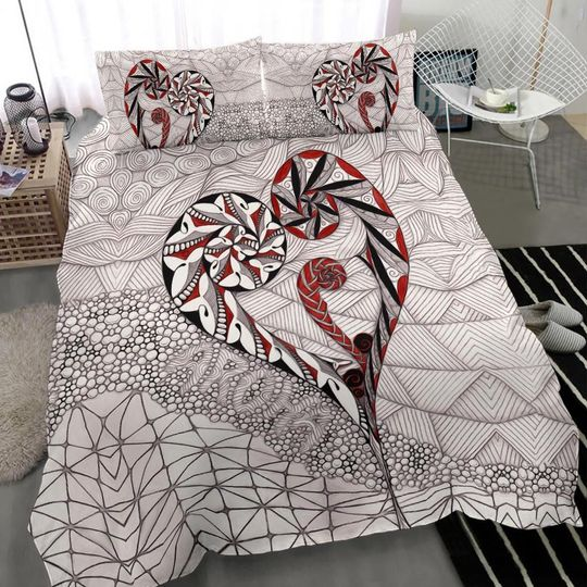 New zealand bedding set koru aroha maori PL20072004-Bedding-PL8386-Twin-Vibe Cosy™