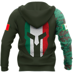 Mexican Coat Of Arm 3D All Over Printed Shirts DQB10142002