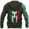 Mexican Coat Of Arm 3D All Over Printed Shirts DQB10142002