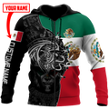 Custom Name Mexican Aztec 3D All Over Printed Shirts For Men and Women DQB06272005S