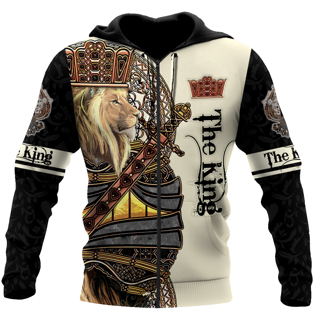 King Lion 3D All Over Printed Unisex Shirts