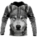 Wolf 3D All Over Printed Hoodie For Men and Women DQB09102001