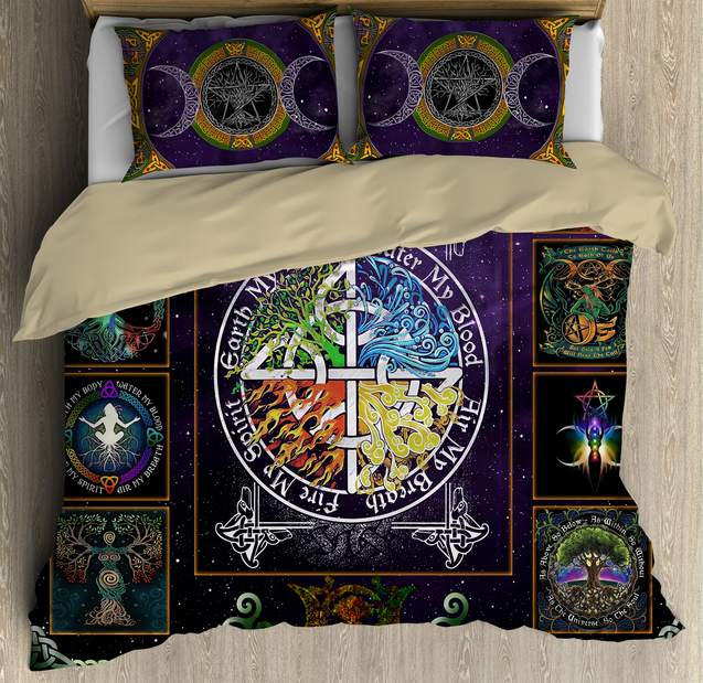 Tree Of Life Wicca Bedding Set TQH200920