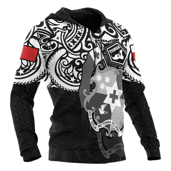 Tonga in My Heart Polynesian Tattoo Style 3D Printed Shirts TT0029-Apparel-TT-Hoodie-S-Vibe Cosy™