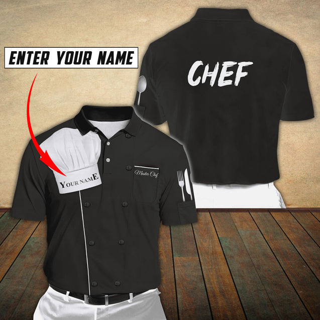 Custom Name Master Chef 3D All Over Printed Unisex Shirts