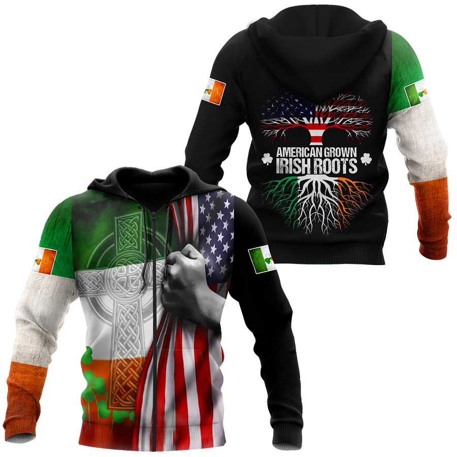 Irish St.Patrick day 3d hoodie shirt for men and women TNA10262004