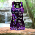 June Lady Butterfly Combo Tank Top And Legging