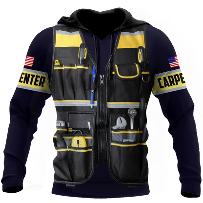 Carpenter Customize Name 3D Unisex Shirts DL20302008