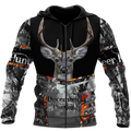 Premium December Deer Hunting 3D All Over Printed Shirts