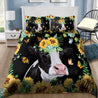 Country life: Sunflower Heifer Lovers bedding set