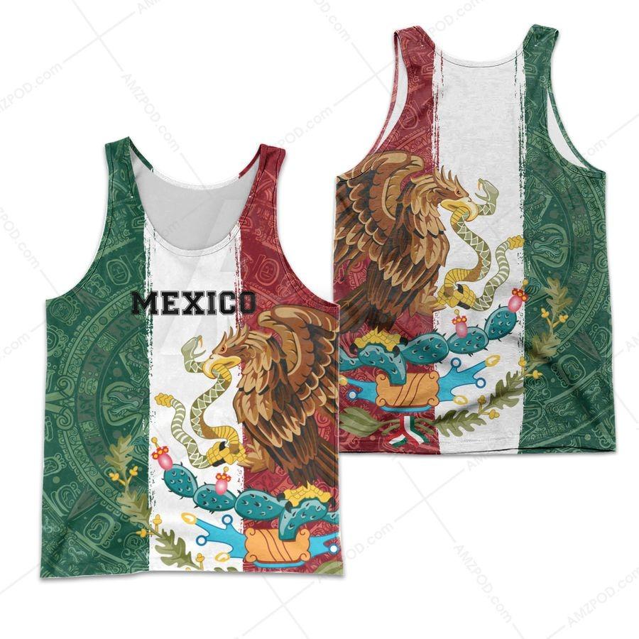 Mexico 3D All Over Printed Shirts For Men and Women TA062203-Apparel-TA-Hoodie-S-Vibe Cosy™