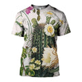 3D All Over Printed Flower Cactus scene Shirts-Apparel-NTH-T-Shirt-S-Vibe Cosy™
