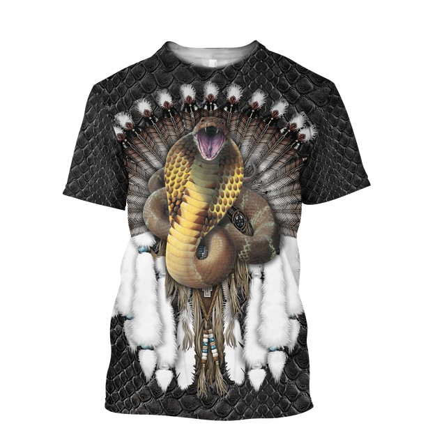 Snake 3D All Over Printed Unisex Shirt