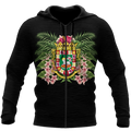 Puerto Rico Coat of Arms 3D All Over Print Shirts And Short TH20061603S-Apparel-TQH-Zipped Hoodie-S-Vibe Cosy™