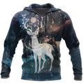 BEAUTIFUL DEER 3D ALL OVER PRINTED SHIRTS ANN231002-Apparel-PL8386-Hoodie-S-Vibe Cosy™