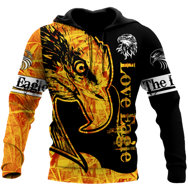 Eagle 3D All Over Printed Shirts For Men & Women-Apparel-TA-Hoodie-S-Vibe Cosy™