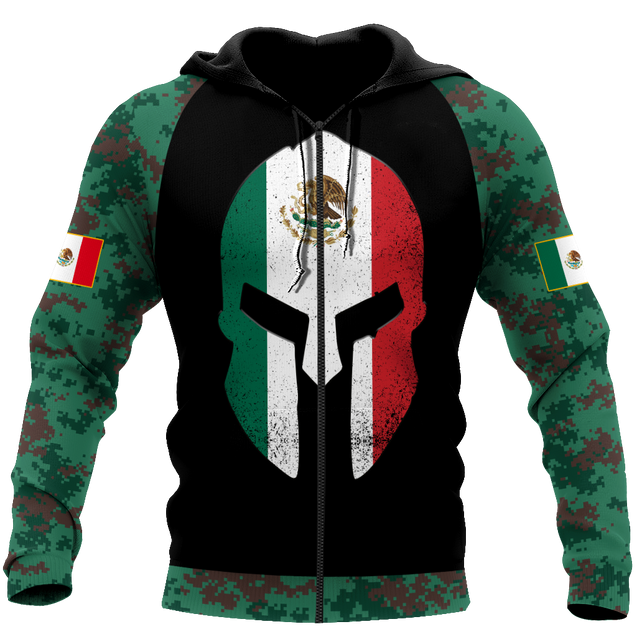 Mexican Coat Of Arm 3D All Over Printed Shirts For Men and Women TA09182002