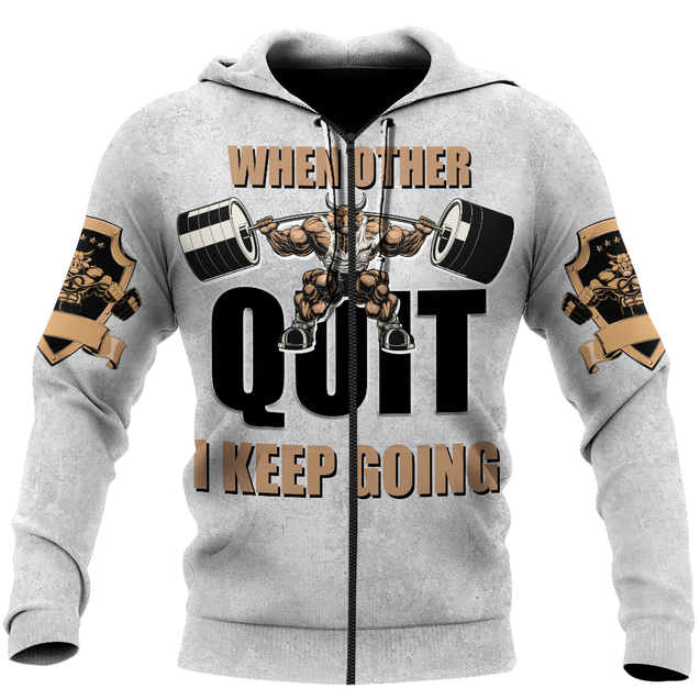 Passion of a bodybuilder 3d all over printed for man and women QB05282006-Apparel-PL8386-Zipped Hoodie-S-Vibe Cosy™