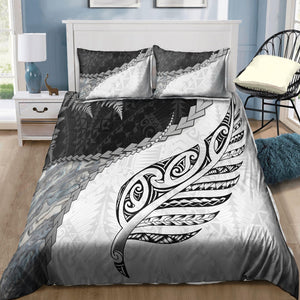 Aotearoa Bedding Set Manaia Silver Fern Paua Shell MP07082001