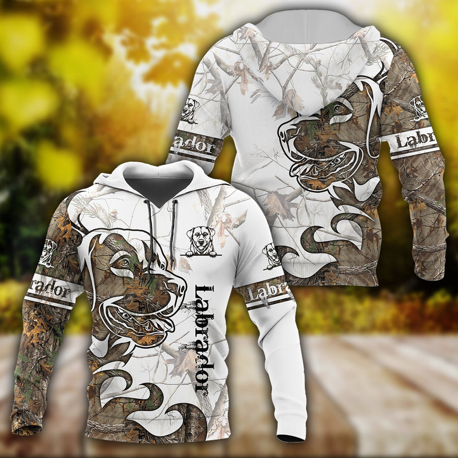 Hunting Labrador 3D All Over Printed Shirts For Men LAM