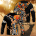 Deer Hunting Hoodie 3D All Over Printed Shirts For Men LAM