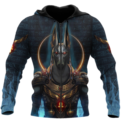 Anubis Face Egypt 3D printed shirts for men and women