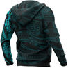 Maori Tattoo Style Hoodie - Blue 02 A7-Apparel-Khanh Arts-Hoodie-S-Vibe Cosy™