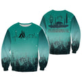 Camping Blue 3D All Over Printed Clothes CP12-Apparel-NNK-Sweat Shirt-S-Vibe Cosy™