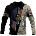 US Army US Veteran Army 3D All Over Printed Shirts DQBST10142001