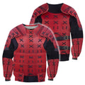 3D All Over Printed Samurai Armor for Men and Women-Apparel-HP Arts-Sweatshirt-S-Vibe Cosy™